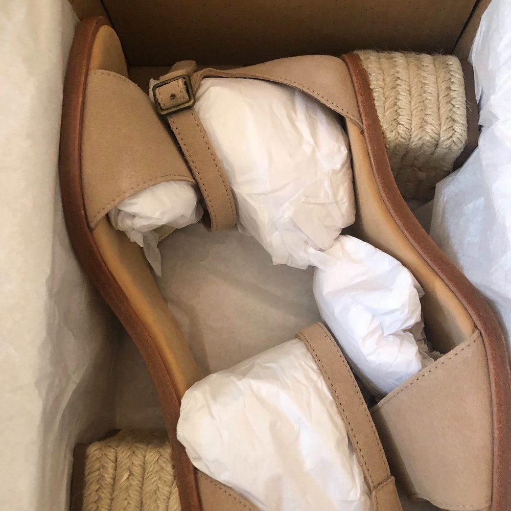 Soludos Capri mid-heel espadrille sandal (NIB)